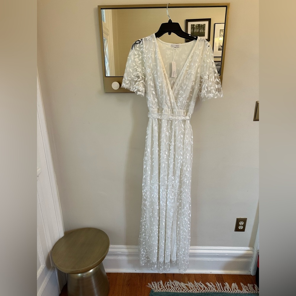 Baltic Born NWT Marseille Embossed Maxi Dress